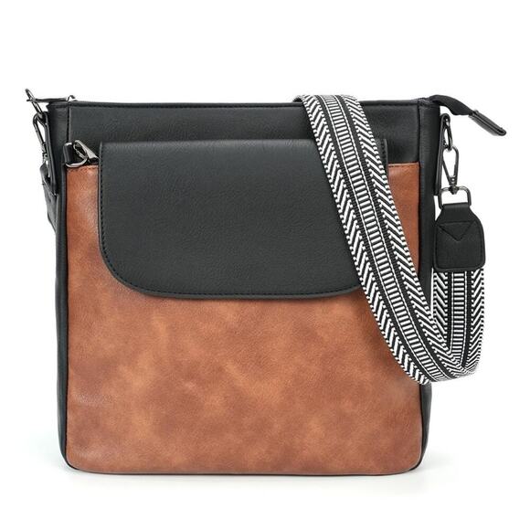 Handbags - Crossbody Purses for Women, Multi Pocket Anti Theft Bags for Travel Adjustable